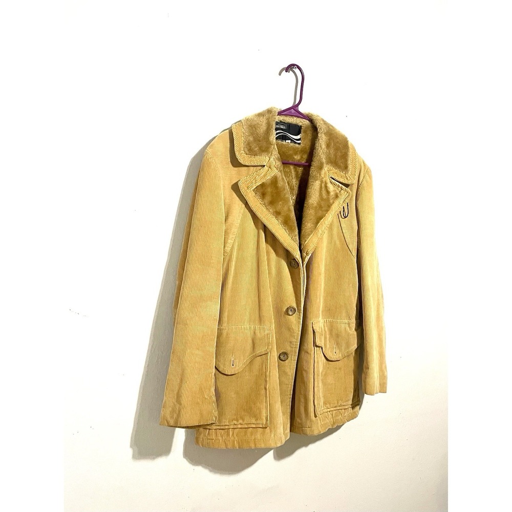 Vintage Montgomery Ward Crafted Barn Jacket Corduroy Collared Work Trucker‎ 40 - Picture 3 of 6